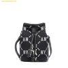 Túi Đeo Chéo MLB Dia Monogram Jacquard Mini Bucket Bag New York Yankees Black 3ABMS022N-50BKS