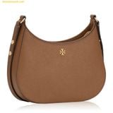  Túi Đeo Vai Tory Burch Emerson Saffiano Leather Shoulder Bag 150258 Màu Nâu 