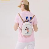  Balo MLB X Disney Mono Backpack New York Yankees - 32BGK1011 - Trắng 
