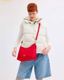  Túi Xách Coach Laurel Shoulder Bag Màu Đỏ 