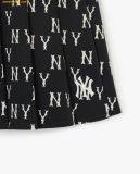  Chân váy xếp ly MLB Classic Monogram New York Yankees Skirts 3FSKM0143-50BKS 