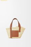  Túi Xách LOEWE Small Basket bag in palm leaf and calfskin 