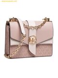  Túi Đeo Chéo Michael Kors Handtasche Greenwich Màu Hồng 