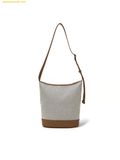  Túi Đeo Chéo MLB Basic Canvas Bucket Bag Boston Red Sox 3ABMBC15N-43BRD - Màu Nâu 