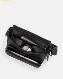  Túi Đeo Chéo Coach Sullivan Flap Crossbody In Signature Canvas CZ396 Đen 