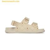  Giày Sandal MLB Chunky New York Yankees 3ASDCSD33-43BGS Màu Begi 