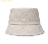  Mũ Bucket MLB Diamond Monogram Bucket Hat 3AHTM024N Màu Trắng 