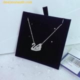  Dây cổ, dây chuyền SWAROVSKI Dancing Swan necklace Swan, White, Rhodium plated - 5514421 
