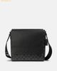 Túi Đeo Chéo Coach Houston Map Bag In Signature Canvas Màu đen