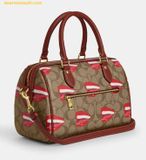  Túi Trống Coach X Tom Wesselmann Rowan Satchel Bag In Signature Canvas CQ033 