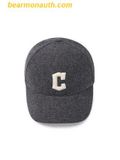  Mũ Lưỡi Trai MLB Basic Wool Structure Ball Cap CLE DMelange Gray 3ACPWC246-45MGD 