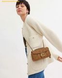  Túi Xách Coach Tabby 20 Quilted Chain Shoulder Bag - Màu Nâu vàng 