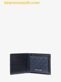  Ví Nam Michael Kors MK Cooper Billfold Logo Wallet - Màu Xanh Navy 