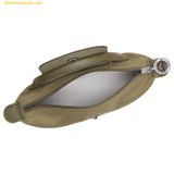  Túi Xách LongChamp Le Pliage Green Pouch With Handle Artichoke - Recycled Canvas 
