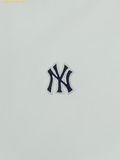  Áo Crop MLB Women's Ringer Slim Crop Short Sleeve T-Shirt New York Yankees 3FTSB6953-50WHS - Màu Trắng 