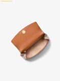  Túi Xách Michael Kors MK Ava Extra-Small Saffiano Leather Crossbody - Màu Trắng Logo 