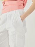  Quần Túi Hộp WHOAU Lightweight Nylon Cotton CargoPants(F) Màu Trắng WHTAF2411F 