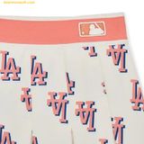  Chân Váy MLB Pickleball LA Dodgers 3FSKM0133-07CRS Trắng logo 