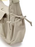  Túi Đeo Vai MLB Basic Gofcore Pocket Shoulder Bag Boston Red Sox 3ABQB035N-43SAS - Kem 
