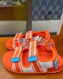  Giày Sandal MLB Chunky Sandals Resort New York Yankees 3ASDSD223-50ORL - Màu Cam 