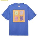  Áo Phông MLB Pop Art Graphic Overfit Detroit Tigers 3ATSL0233-46PPS - Xanh 