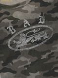  Áo Phông Bad Blood Crack Print T-Shirt - Green Camo w-tee25-046 