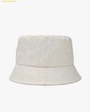  Mũ bucket MLB unisex thời trang Classic Monogram 3AHTM124N Màu Trắng 