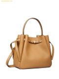  Túi Bucket Tory Burch Romy Bucket Bag Màu Nâu 166982 
