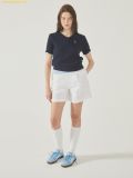  Áo Sweater WHOAU Steve V-neck Short Sleeve Sweater Cổ Tim WHKAF2402F Màu Xanh Navy 