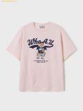  Áo Phông Gấu WHOAU Steve Photo T-Shirt[B] WHRPF2351U 