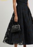  Túi Xách Vivienne Westwood Granny Frame faux leather top handle bag Màu Đen 