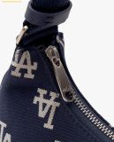  Túi Đeo Vai MLB Monogram Hobo Bag Boston Brown 3ABQL023N - Xanh Navy 