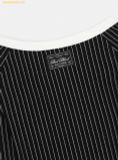  Áo Tay Dài Bad Blood Classic Logo Off-Shoulder Top Black w-tee25-009 