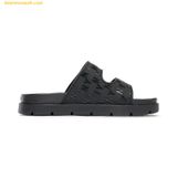  Dép MLB Chunky Bouncer Two Strap New York Yankees Black 3ALPCBT33-50BKS 