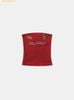 Áo Quây Bad Blood Classic Logo Tube Top - Red w-tnk25-019 Màu Đỏ