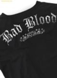  Áo Bad Blood Crack Print T-Shirt - Black w-tee25-044 
