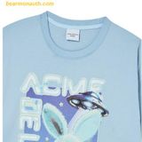  Áo Phông ADLV Real Alien Fuzzy Rabbit Xanh Da Trời 