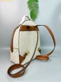  Balo Michael Kors Sheila Medium Logo Backpack Màu Trắng Logo 