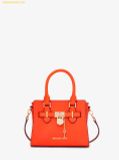  Túi Xách Michael Kors MK Hamilton Extra-Small Leather Satchel Màu Cam Size 18 