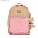  Balo MLB Classic Monogram Backpack New York Yangkis 7Abkm023N Màu Hồng 