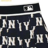  Chân Váy MLB Pickleball New York Yankees 3FSKM0133-50BKS - Đen logo 