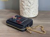 Ví Thẻ Coach Zip Card Case In Signature Canvas With Cherry Print 