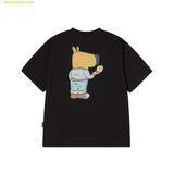  Áo Phông ADLV Chill Guy Dounut Short Sleeve T-Shirt - Màu Đen 