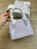  Túi Đeo Chéo Tory Burch Emerson Patent Mini Dome Satchel - 159532 - Tím 