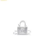  Túi Xách TELFAR Small Shopping Bag Silver Màu Bạc Size S 