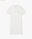  Đầm Polo MLB Basic mini Heart Piqué 3FOPH0143 Màu Trắng Tim Trắng 