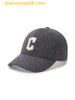 Mũ Lưỡi Trai MLB Basic Wool Structure Ball Cap CLE DMelange Gray 3ACPWC246-45MGD