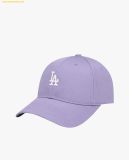  Mũ Lưỡi Trai MLB Plain Basic Baseball Cap Adjustable LA Dodgers 32CP15111-07V Màu Tím 