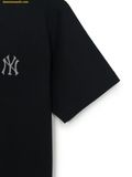  Áo Phông MLB Vintage Monotiv Overfit Short Sleeve T-Shirt New York Yankees 3ATSM0854-50BKS Màu Đen 