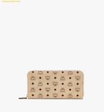  Ví MCM Zip Around Wallet In Visetos MXL8SVI92IG001 